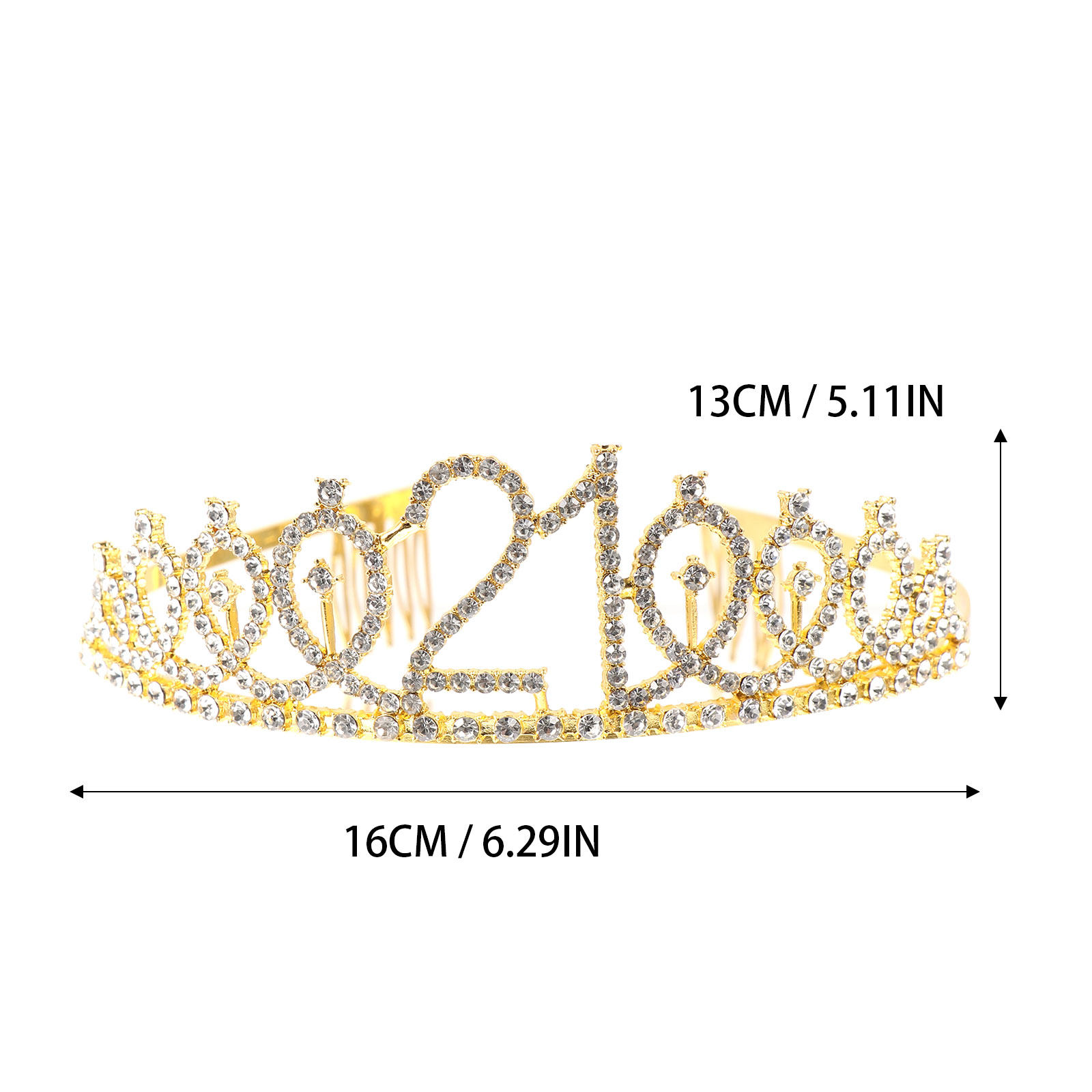 1Set Glitter Birthday Crown Go - Birthday Sash Glitter ulasan dan harga