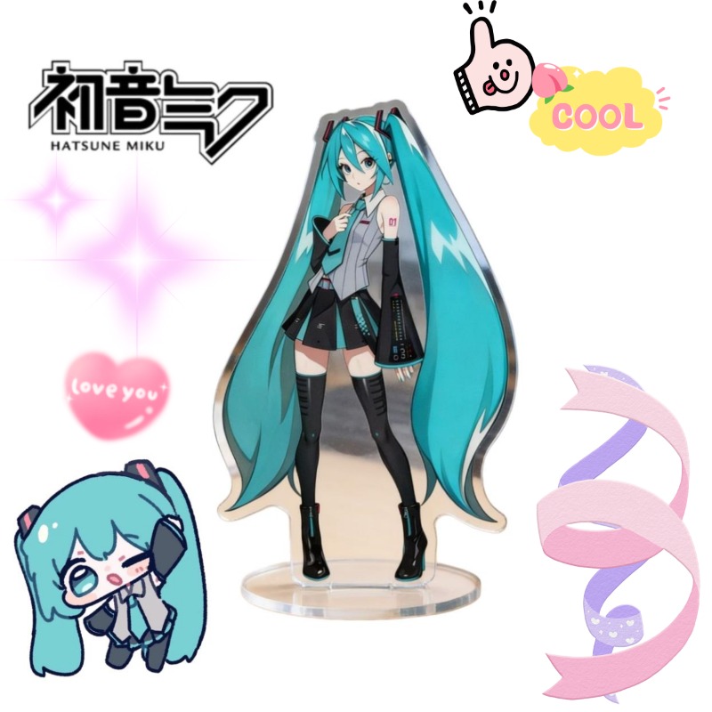 Hatsune Miku 10cm Acrylic Stan - Event Support ulasan dan harga