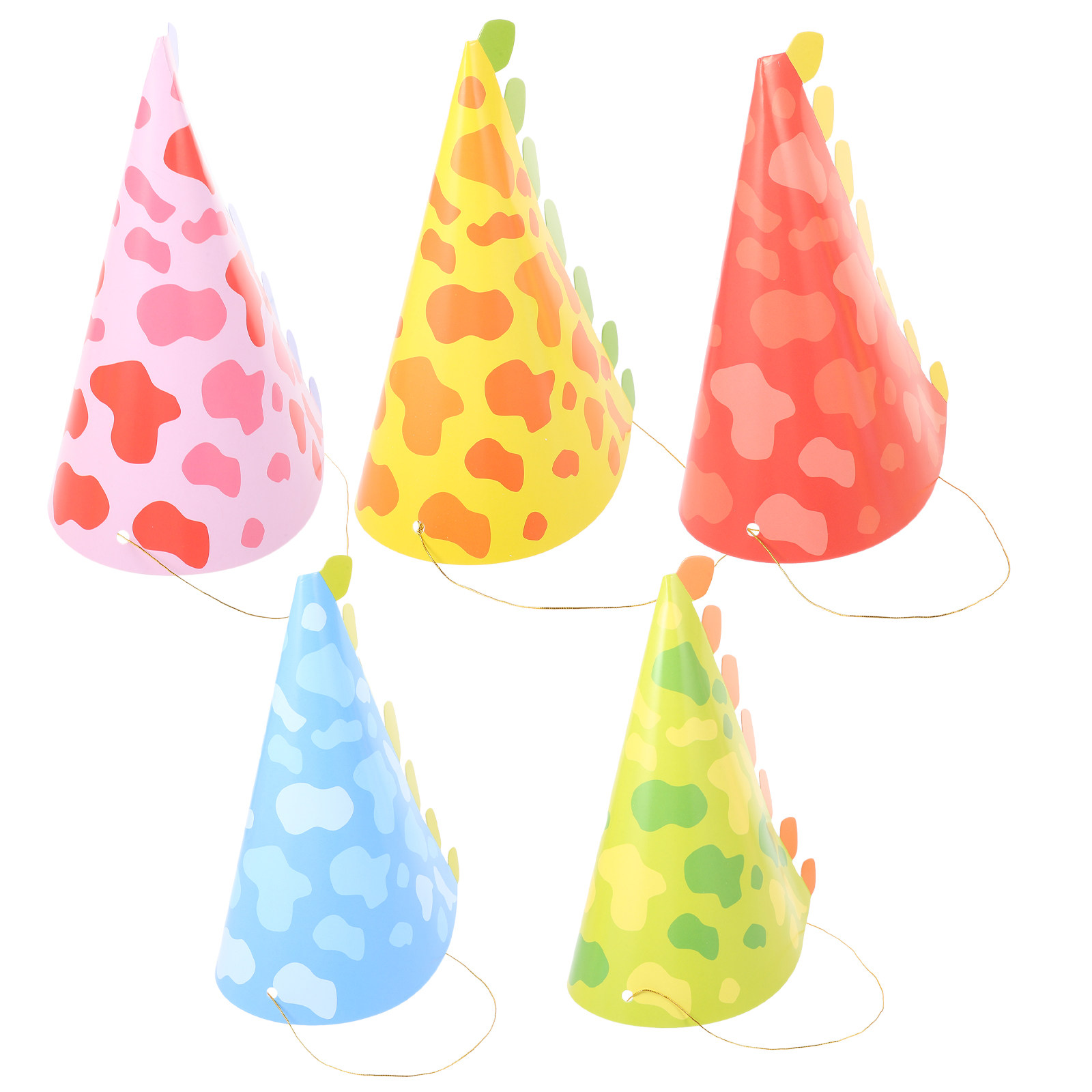 10Pcs Dinosaur Party Hats for  - Party Hat Cone ulasan dan harga