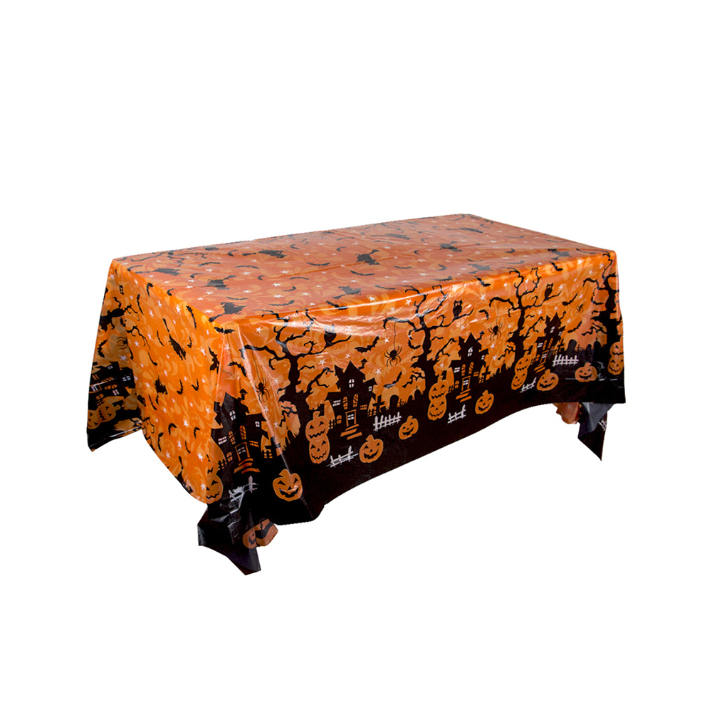 Halloween Decoration Tableclot - Table Cloth Disposable ulasan dan harga