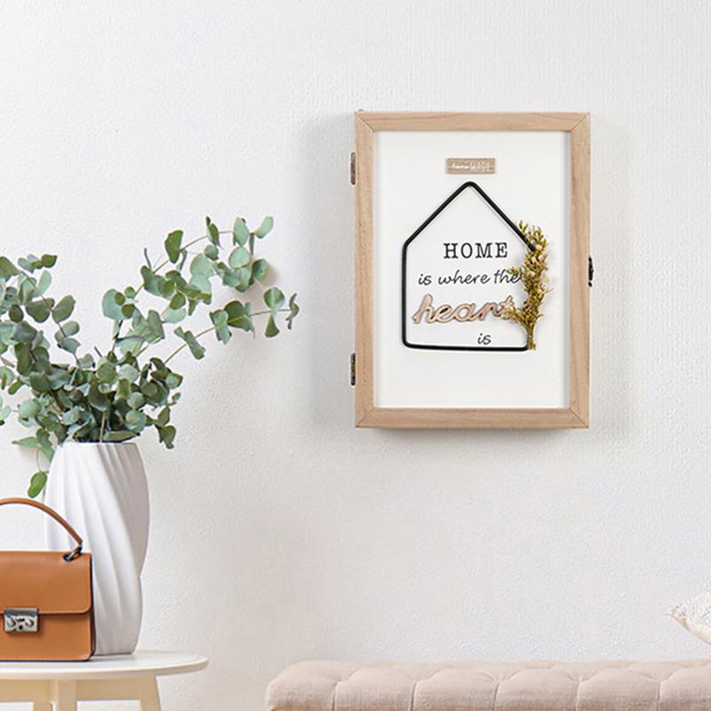 Key Holder Wall Mount Key Box  - Flower Wall Panel ulasan dan harga