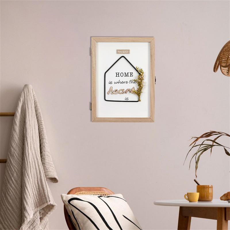 Key Holder Wall Mount Key Box  - Flower Wall Panel ulasan dan harga
