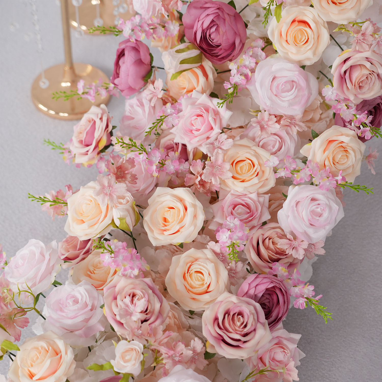 Uflower Luxury Artificial Flow - Flower Wall Panel ulasan dan harga