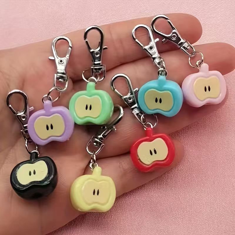 7pcs resin simulated Apple key - Party Favor Bag ulasan dan harga
