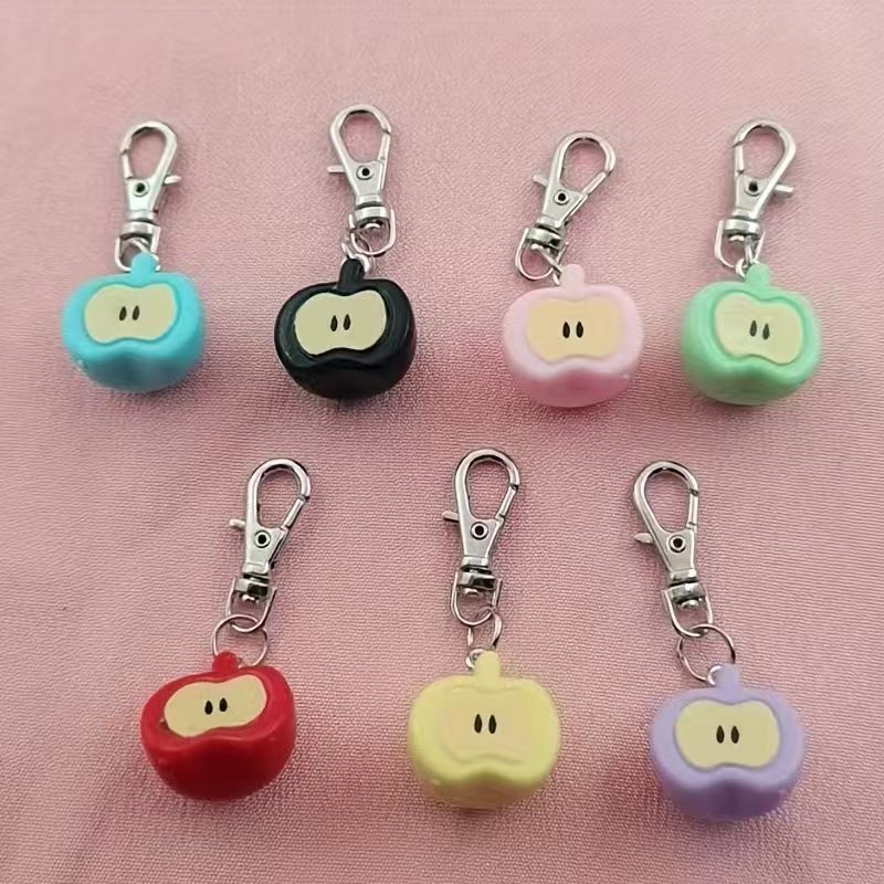7pcs resin simulated Apple key - Party Favor Bag ulasan dan harga