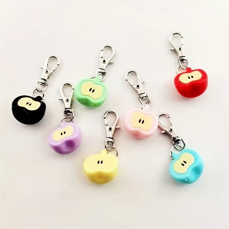 7pcs resin simulated Apple key - Party Favor Bag ulasan dan harga