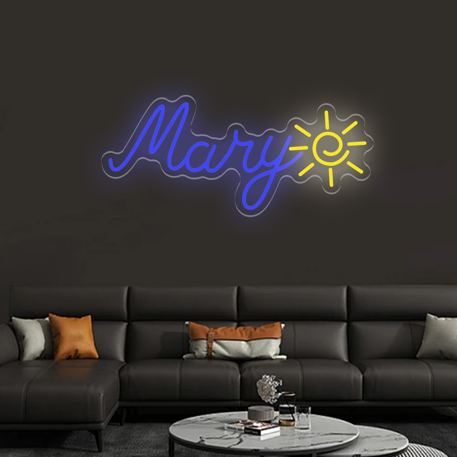 Custom Neon with Name&Sun Sign - Neon Sign Party ulasan dan harga