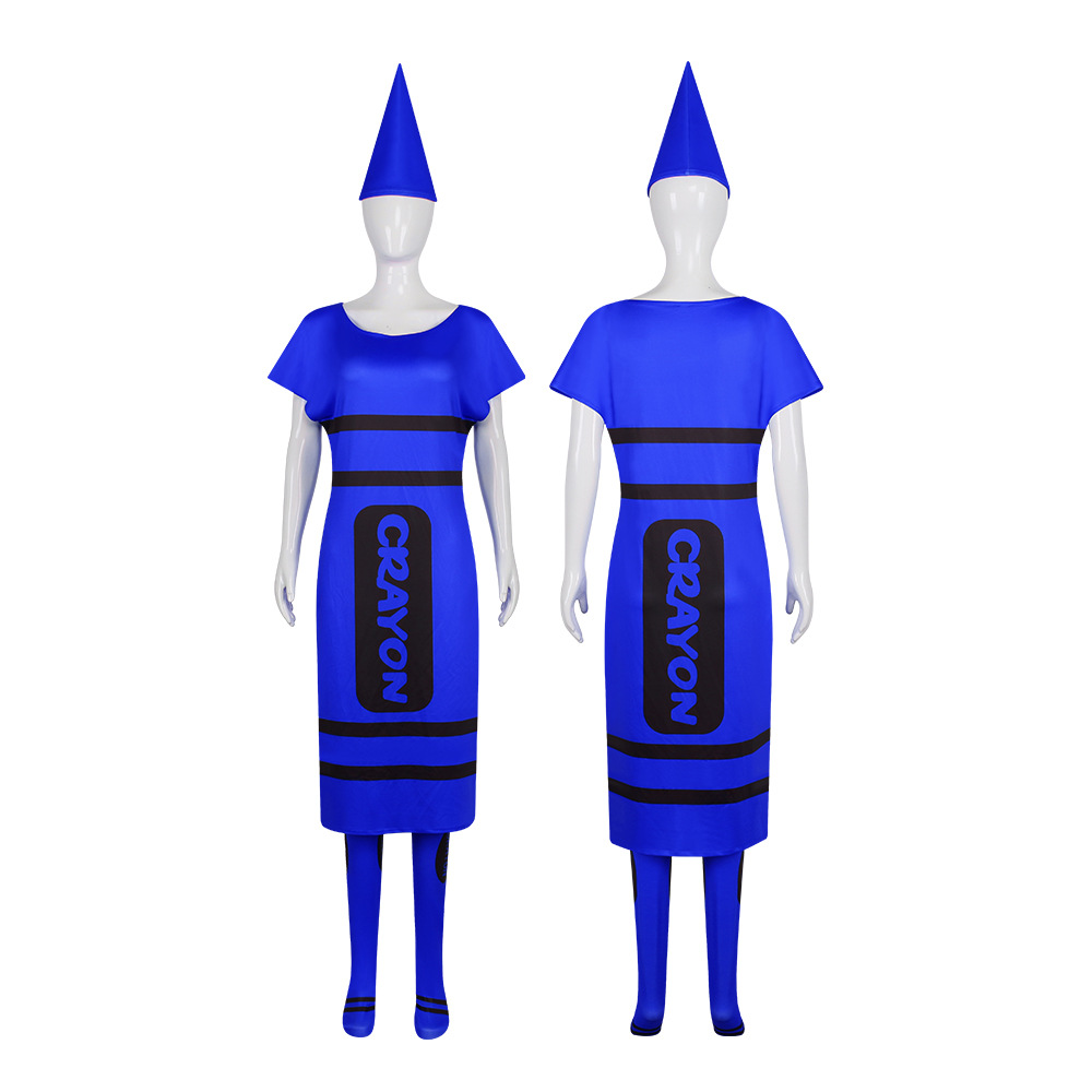 Halloween Women Crayon Cosplay - Party Hat Cone ulasan dan harga
