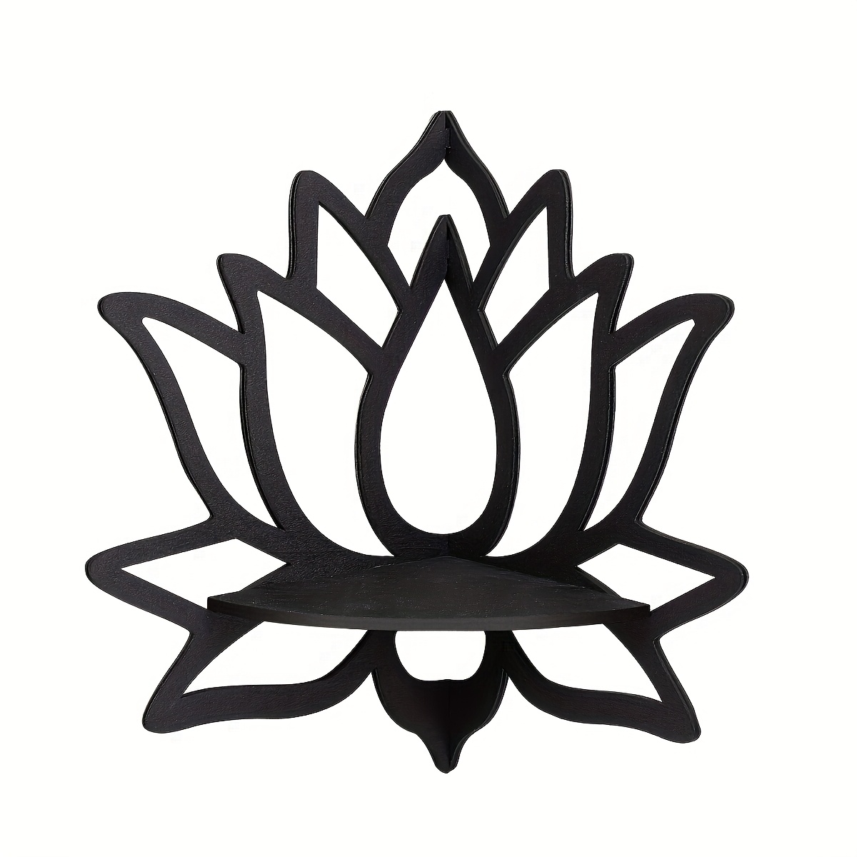 Lotus Corner Floating Shelf, H - Flower Wall Panel ulasan dan harga