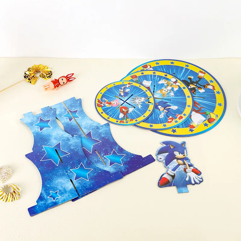 Anime Sonic Birthday Party Cak - Event Supplies ulasan dan harga